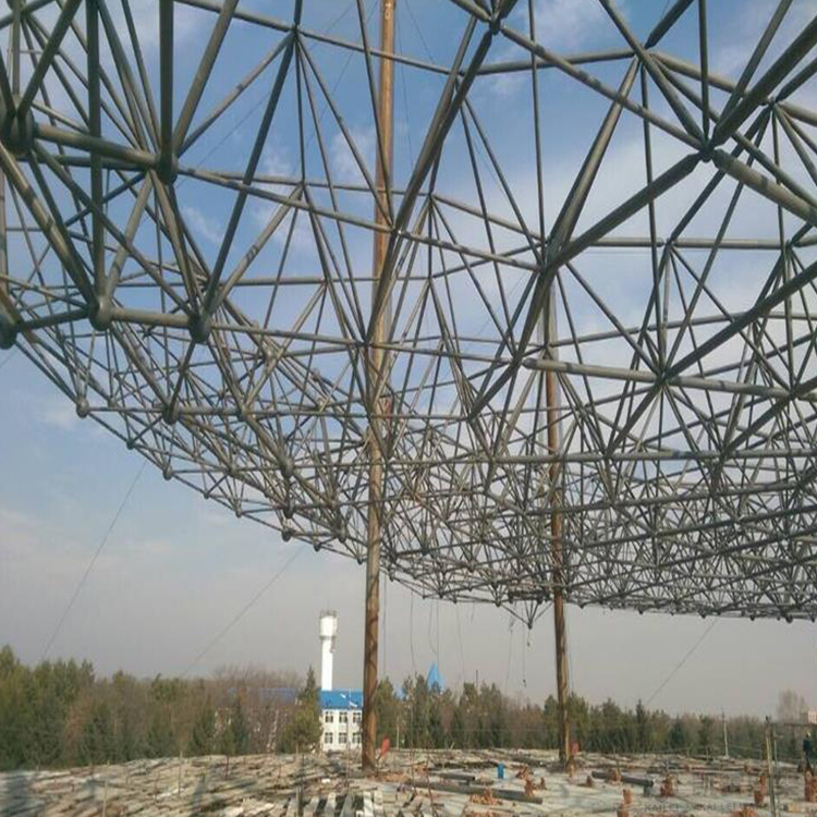 汕尾球形网架钢结构施工方案
